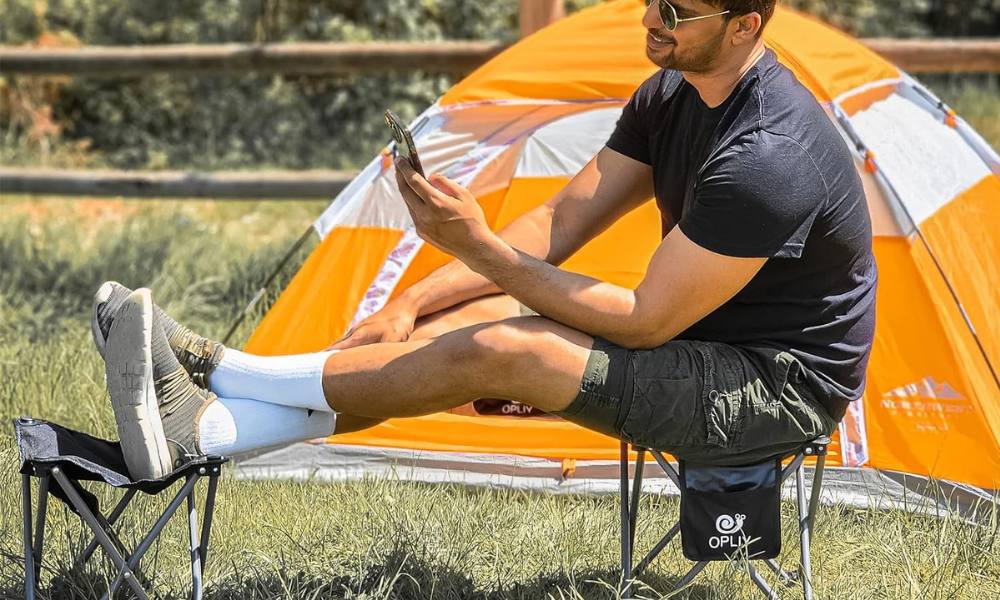 Stay Seated in the Wilderness with a Portable Camping Stool